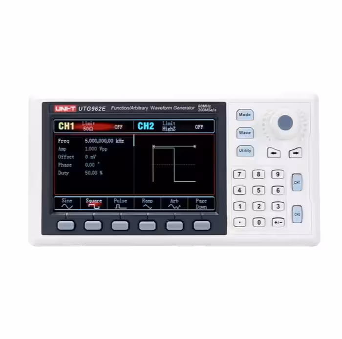فانکشن ژنراتور 2 کاناله 60MHz یونیتی Uni-T UTG962E