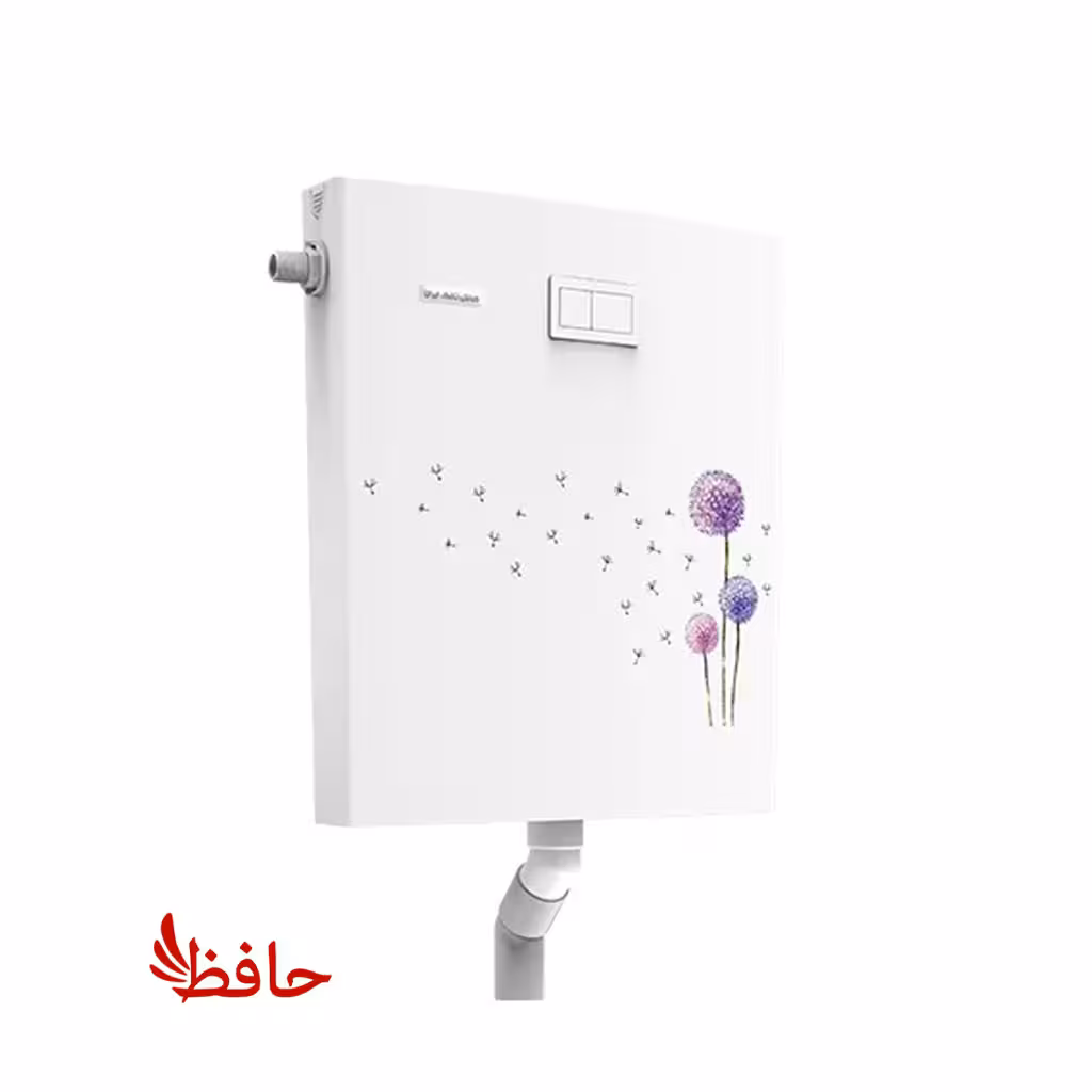 فلاش تانک ایران مدل اولترا اسلیم قاصدک با لوله توکار