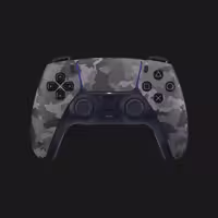 دسته اورجینال وایرلس PS5 DualSense رنگ ارتشی (Camouflage Edition)