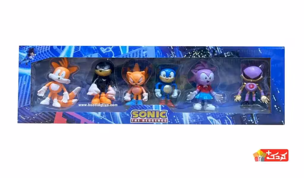ست 6 عددی فیگور سونیک
