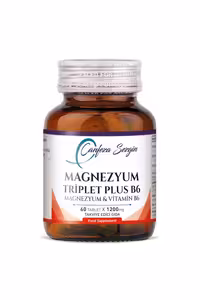 قرص منیزیم حاوی ویتامین B6 برند Canfeza Sezgin - بسته 60 عددی