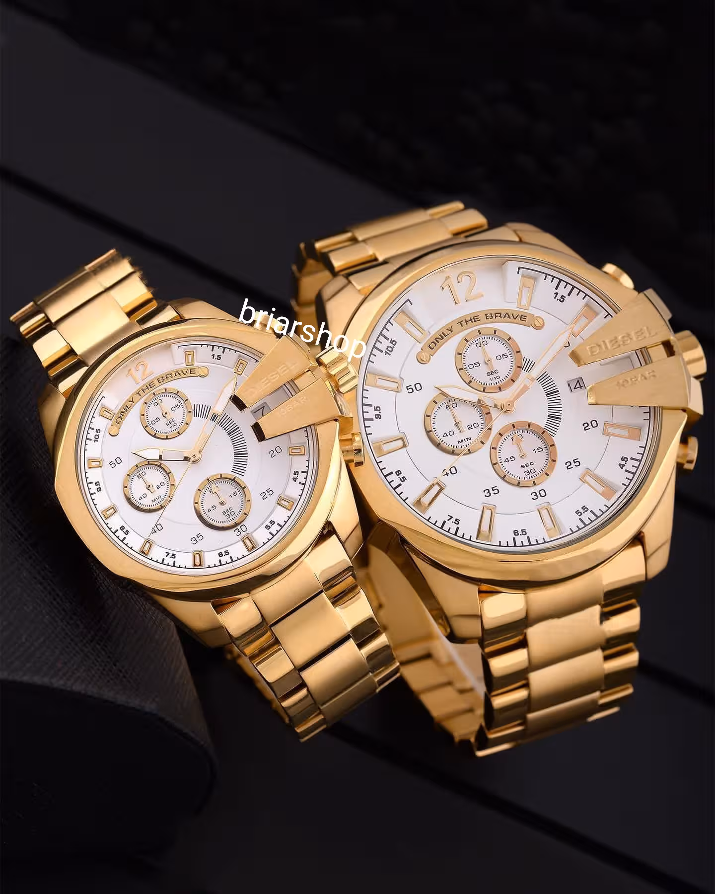 ساعت مچی مردانه و زنانه ست دیزل شاخدار  Diesel watch G/G/W ساعت ست دیزل شاخدار ساعت مردانه و زنانه دیزل شاخدار