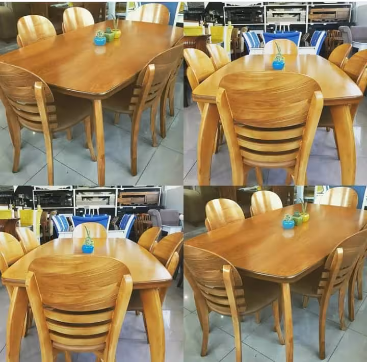 میز و صندلی ناهار خوری 6 نفره کد 5695