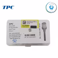 برس و مسواک برساژ مدل تی پی سی TPC، مناسب برای دندانپزشکی