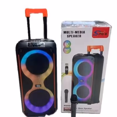 اسپیکر چمدانی حرفه ای مدل ZQS-8262