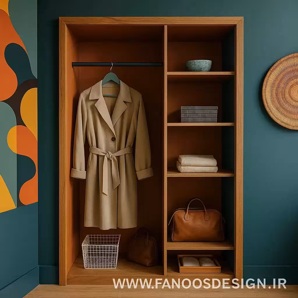 کمد دیواری سبک بوتیک هتل