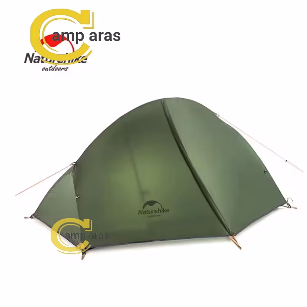 چادر دوپوش یک نفره نیچرهایک NH18A095-D همراه با زیر انداز - کمپ آراس