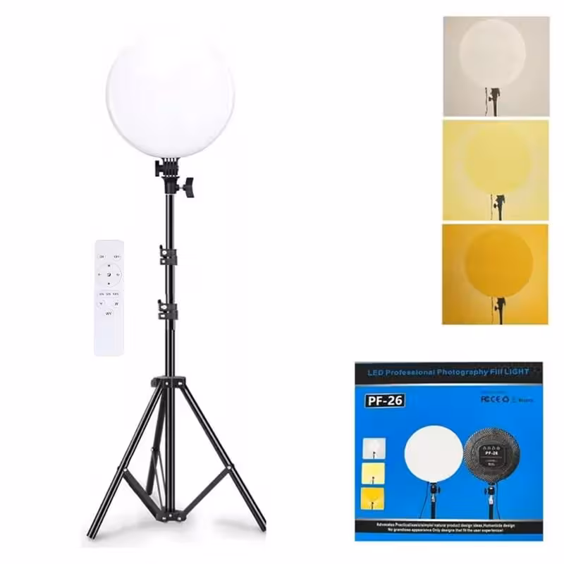 نور ثابت ال ای دی مدل PF-26 همراه با پایه دو متری