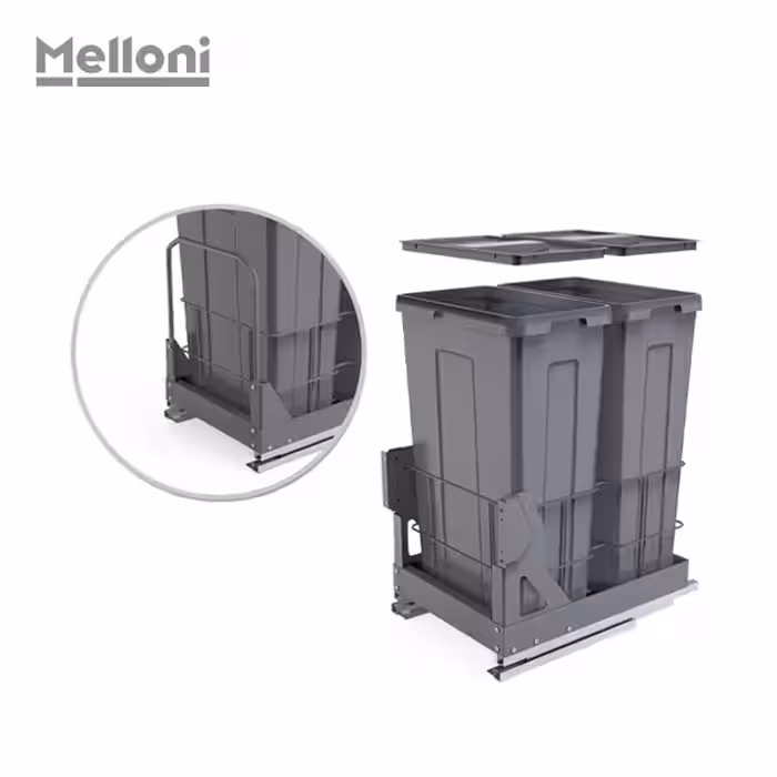 سطل 2 قلو Free Style ملونی 9026 - یراقینو فروش یراق آلات کابینت و درب