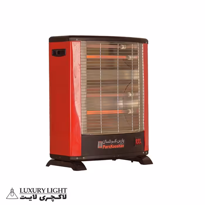 بخاری برقی 4 شعله 2000 وات پارس کوشان مدل پیلوت بدون فن