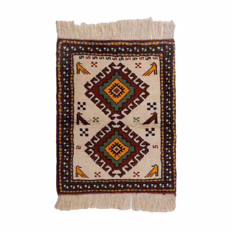 فرش دستباف نیم متری مدل خراسان کد 4020625