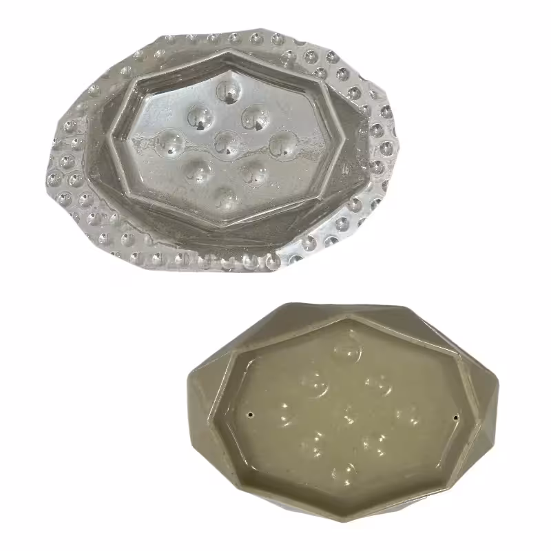 قالب طلقی جا صابونی چند ضلعی 12.5 در 9 سانت