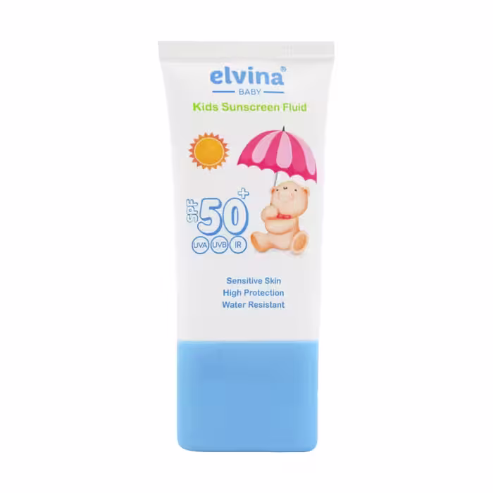 فلوئید ضد آفتاب کودک SPF50 مینرال الوینا