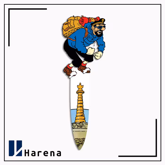 بوک مارک کاپیتان هادوک در کاتماندو