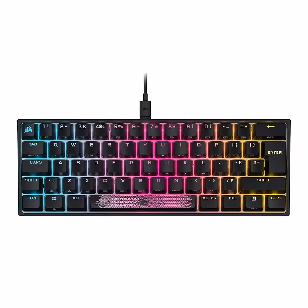 کیبورد گیمینگ کورسیر مدل K65 RGB MINI