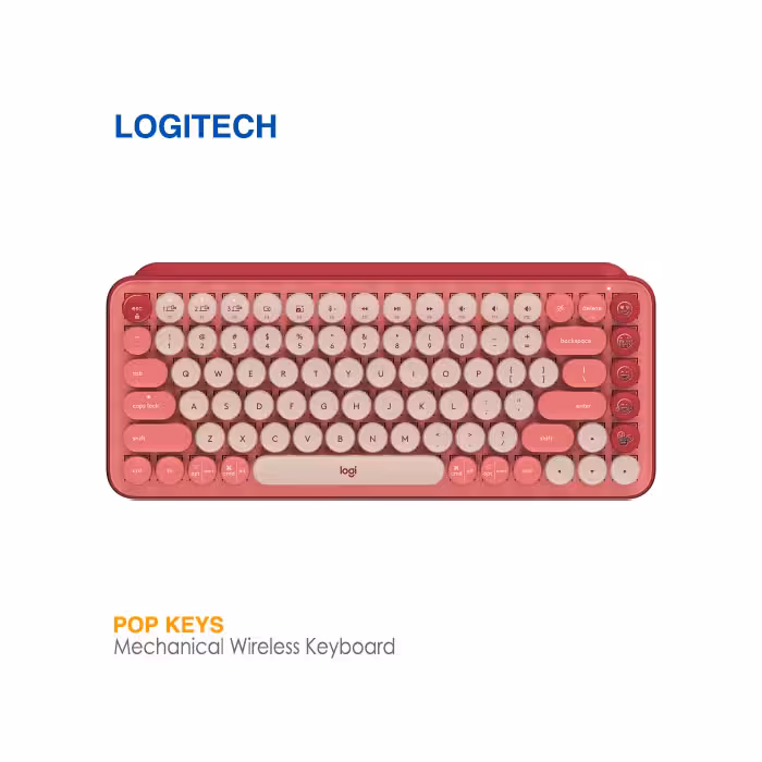 کیبورد بی سیم لاجیتک دل شکن (HeartBreaker) POP KEYS/