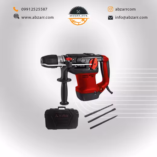 دریل بتن کن چرخشی 32 میلیمتر دور متغیر با کیف و قلم محک مدل  HDM-324H (( اقساط یک ساله ))