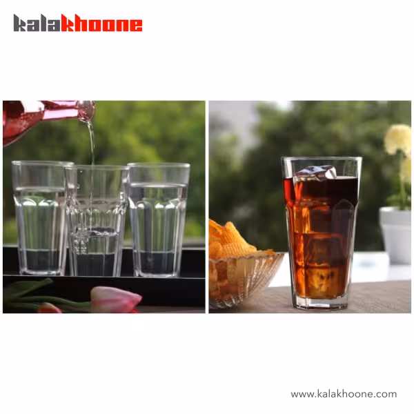 لیوان بلند پاشاباغچه مدل کازابلانکا