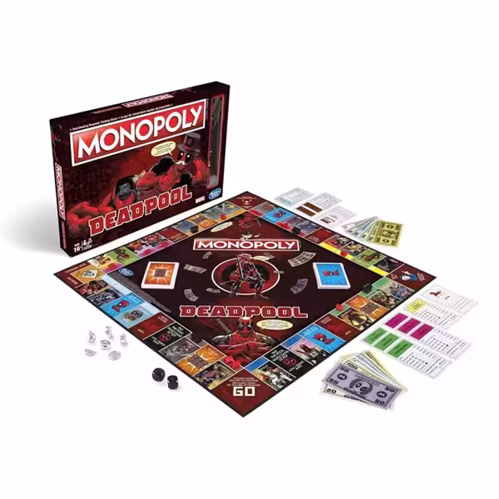 بازی فکری MONOPOLY مدل Deadpool