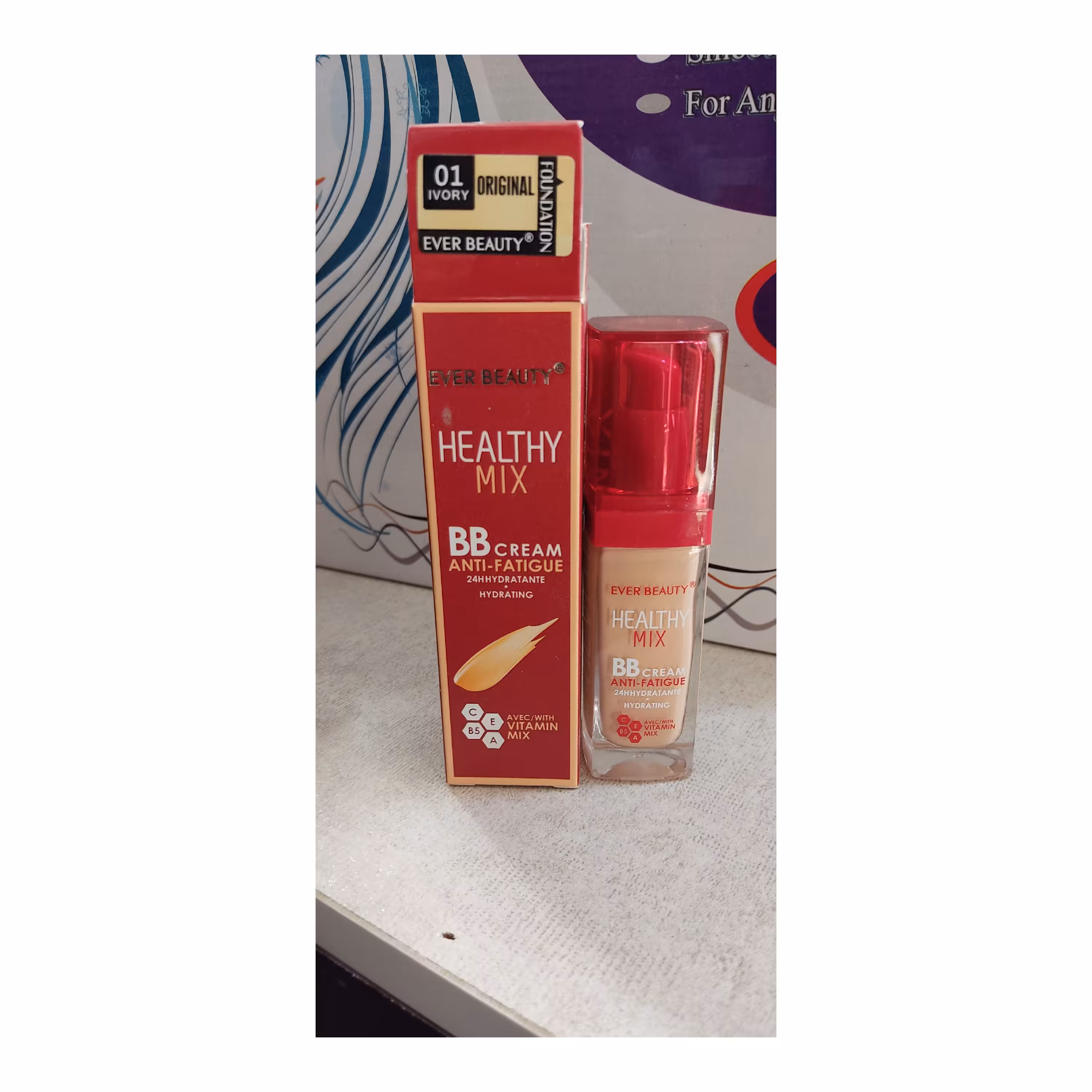 کرم پودر بورژوآ سری Healthy Mix  حجم 30 میلی لیتر 