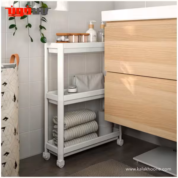 ترولی چرخ دار ایکیا مدل VESKEN