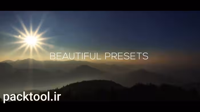 دانلود پریست متن سینمایی انیمیت شده افتر افکت Cinematic Text Animator - پک تول