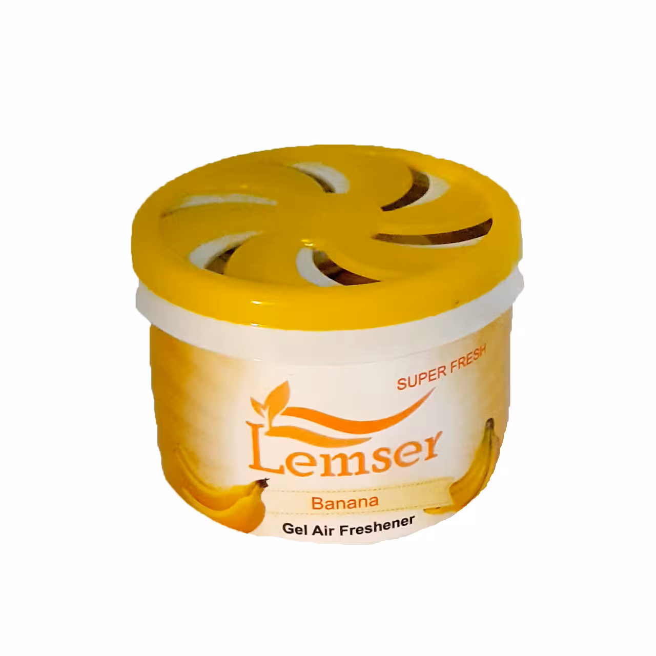 بوگیر ژله ای خوشبو کننده هوا لمسر مدل Banana حجم 90 میلی لیتری
