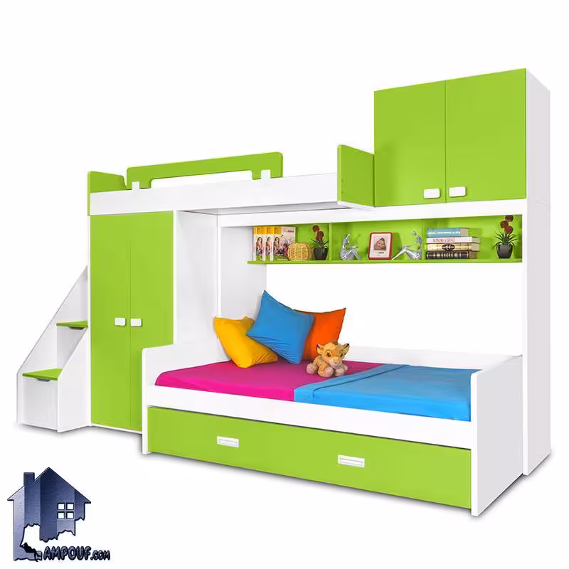 تخت خواب دو طبقه TBJ36