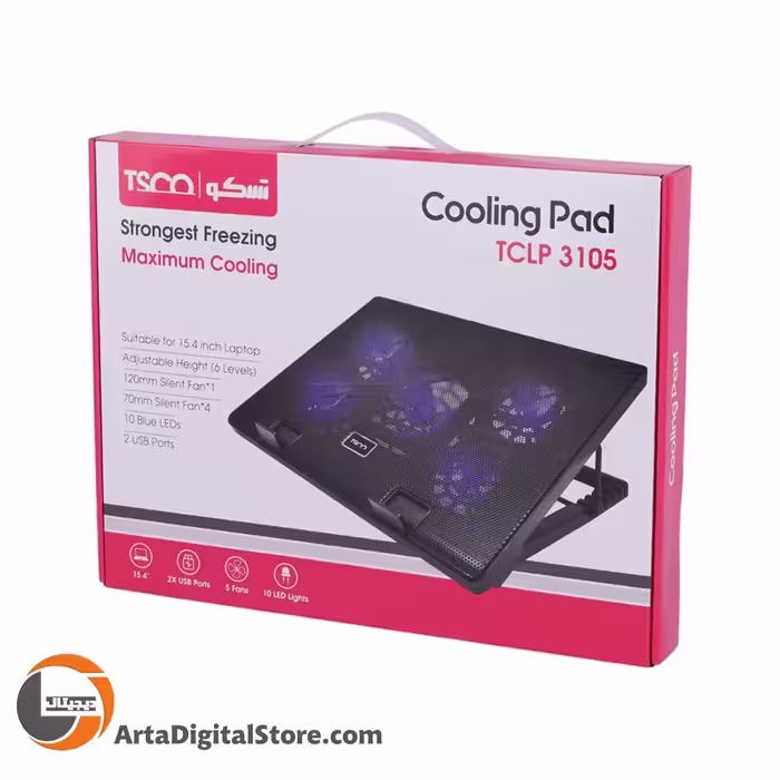 کول پد لپ تاپ تسکو CoolPad TSCO TCLP 3105 Black