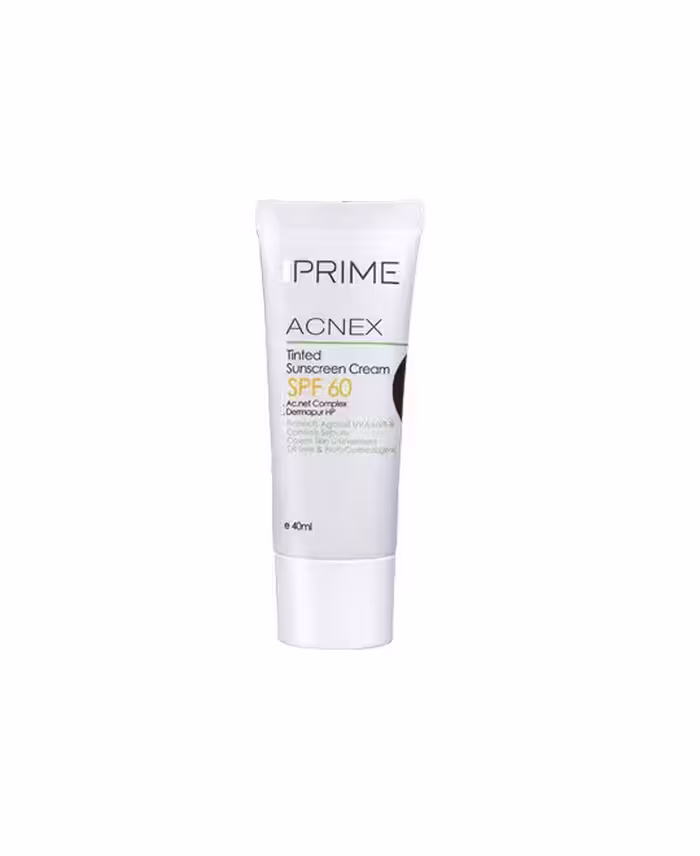 کرم ضد آفتاب رنگی آکنس SPF60 پریم 40 میلی لیتر