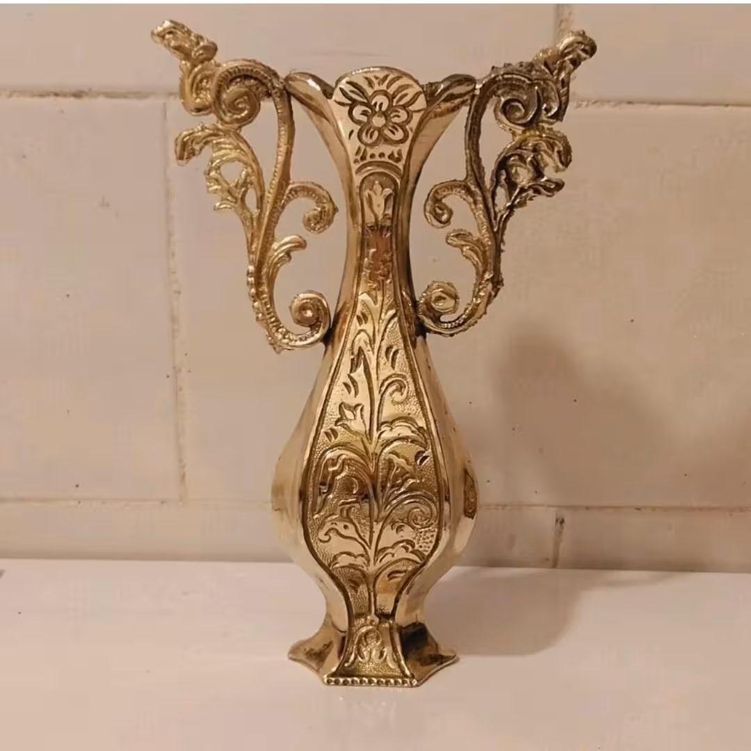 گلدان رومیزی برنز 