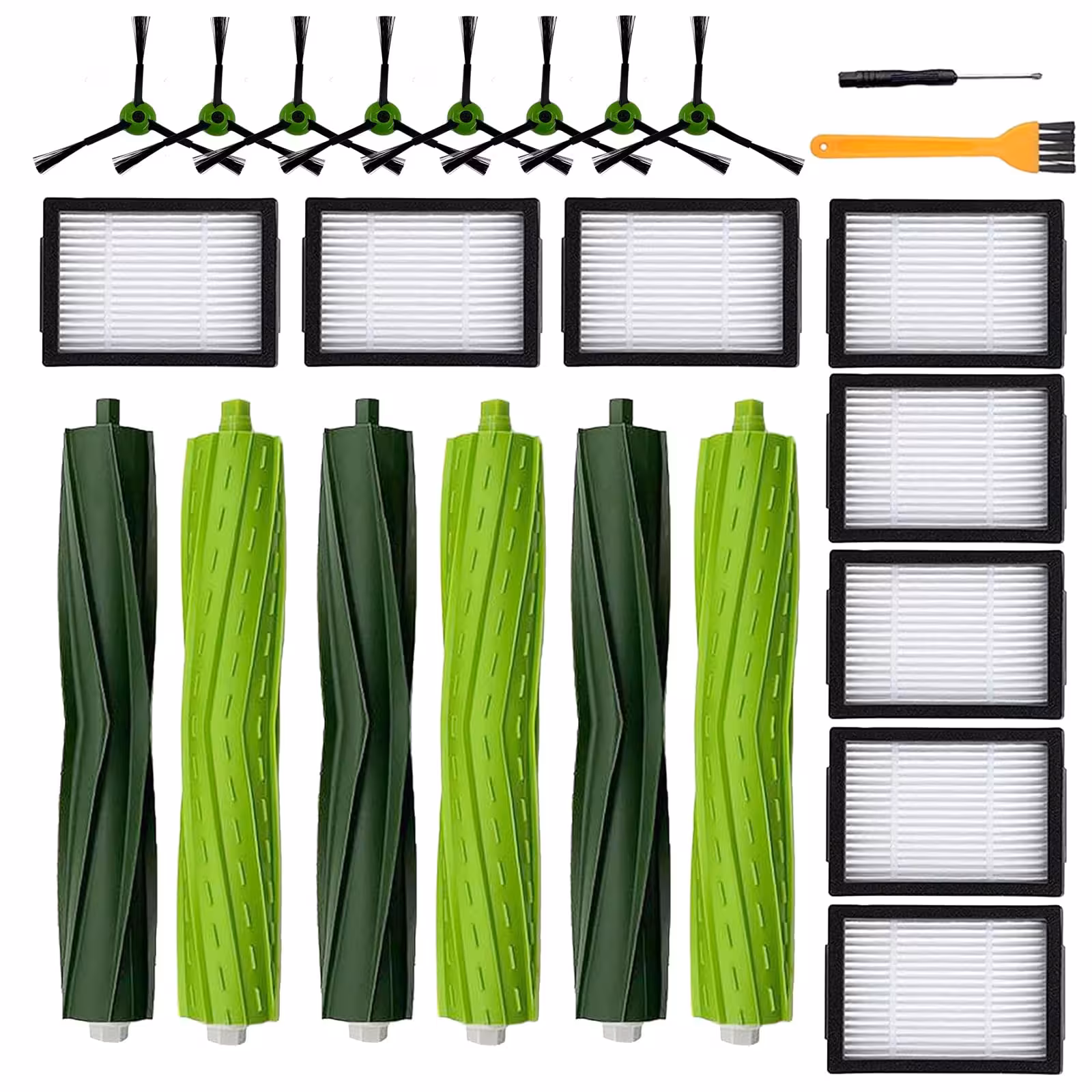 اکسسوری جارو رباتیک آی روبات مناسب مدل های iRobot Roomba i3 i3 i7 i7 i4 i6 i6 i8 i8 /Plus E5 E6 E7 J7 I E &J Series Vacuum Cleaner (ارسال 10 الی 15 روز کاری)