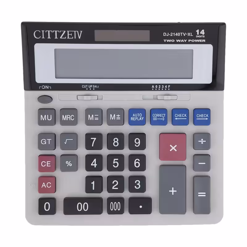ماشین حساب سیتزیو مدل DJ-2140TV