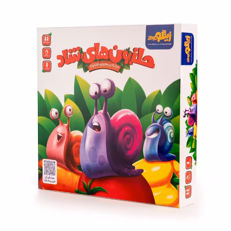 بازی فکری حلزون های شاد از زینگو