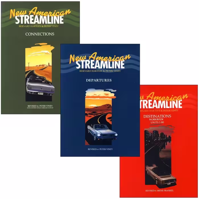 پک کامل کتاب نیو امریکن استریم لاین New American Streamline