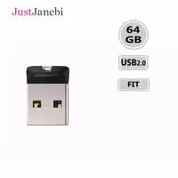 فلش مموری USB2.0 سن دیسک 64 گیگابایت مدل SanDisk Cruzer Fit