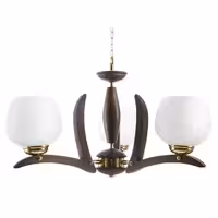 لوستر پردیس مدل سپیدار 3 شیشه مات