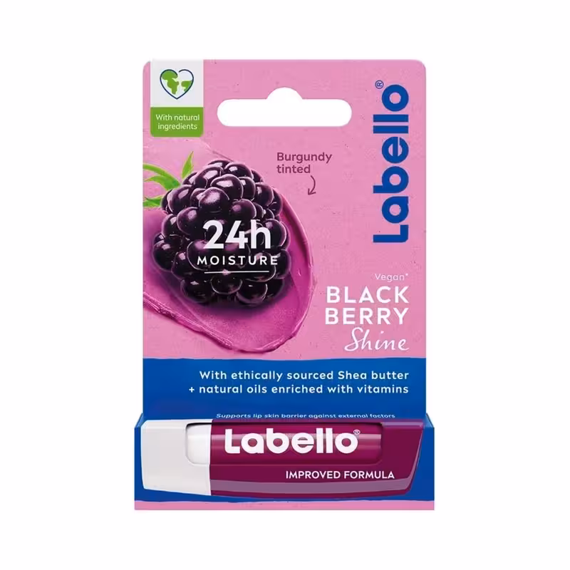 بالم لب لابلو LABELLO مدل BLACKBERRY SHINE حجم4.8g سری جدید اصل آلمان