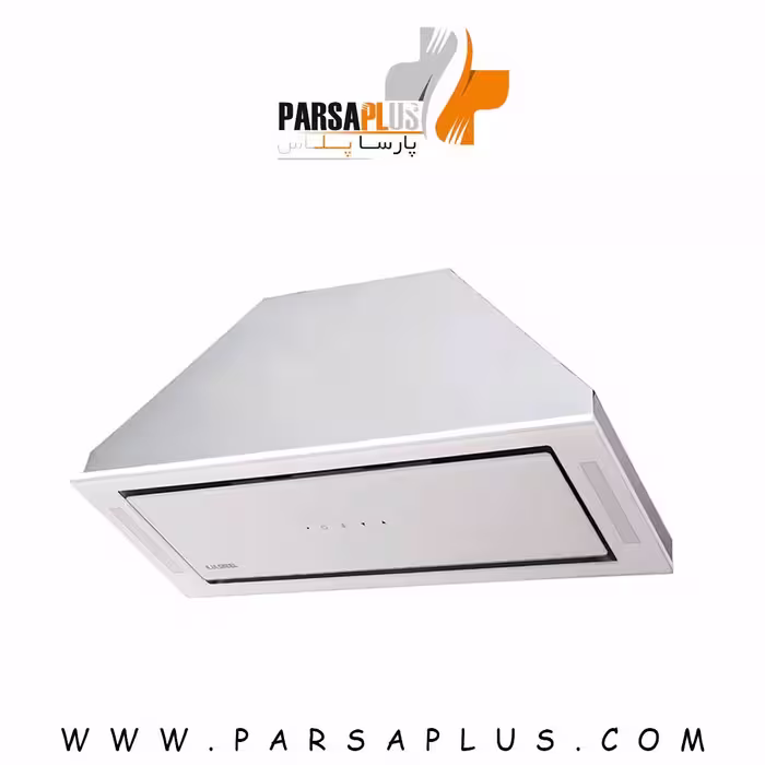 هود ایلیا استیل مدل دیبا سفید