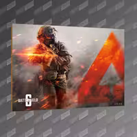 تخته شاسی طرح Battlefield 6 Assault MDF-248