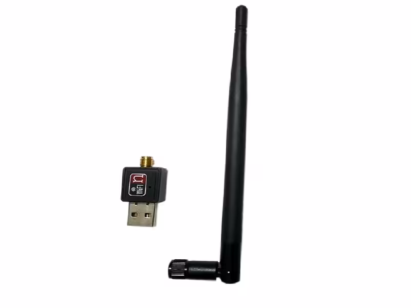 کارت شبکه USB بی سیم مدل 802.11N آنتن بلند