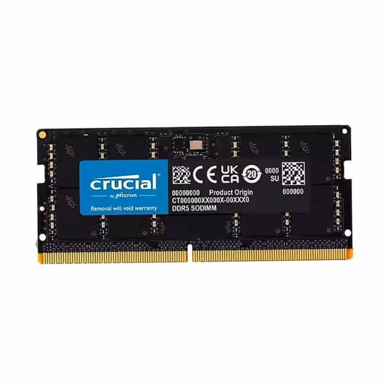 رم لپتاپ کروشیال 32 گیگابایت مدل Crucial 5200MHz Single DDR5