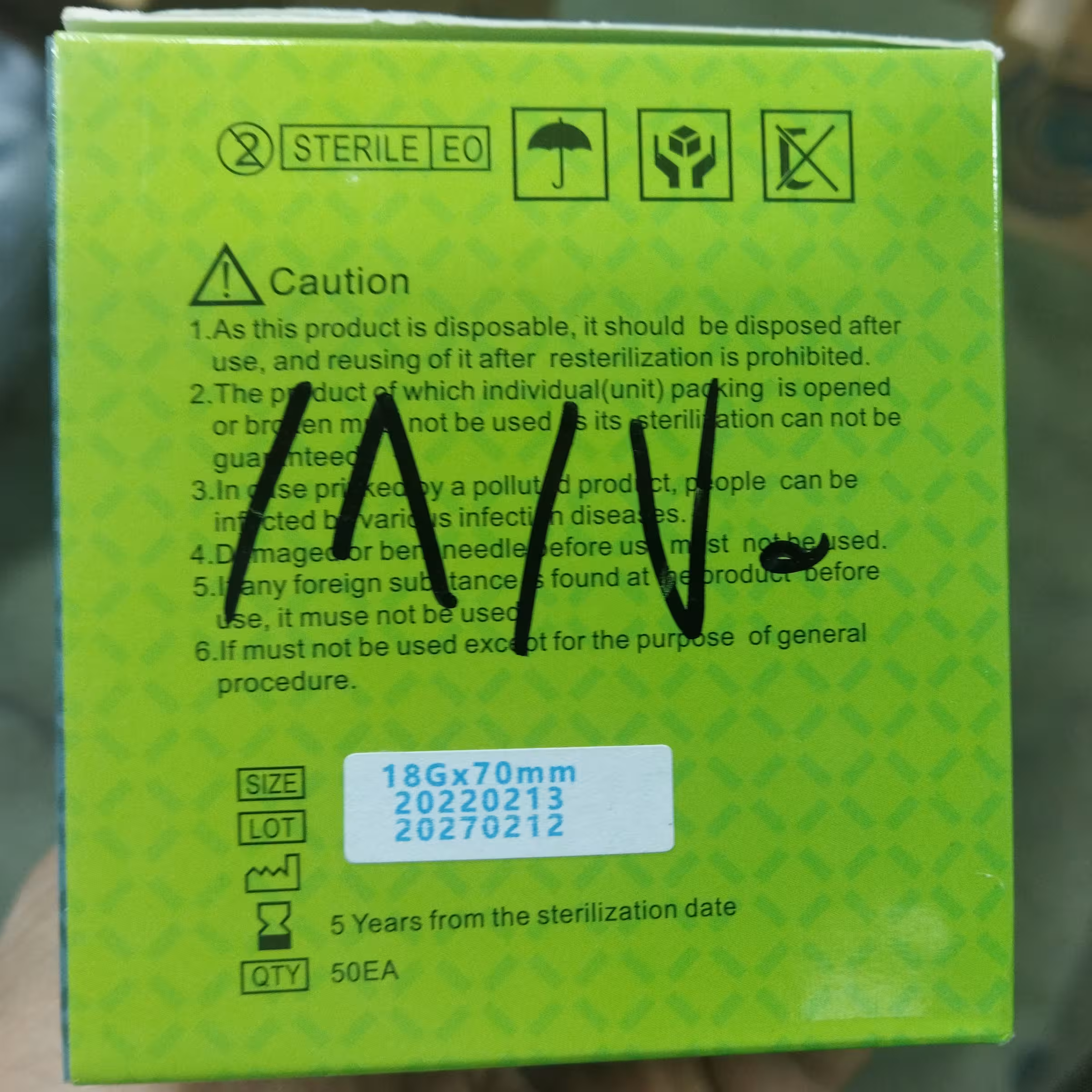 کانولا 18 طول 70 میل برند تایم ماشین بسته 50 عددی 