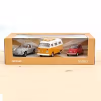ماکت ماشین فولکس پورشه و فیات Fiat 500 | Porsche 911 Targa برند Norev
