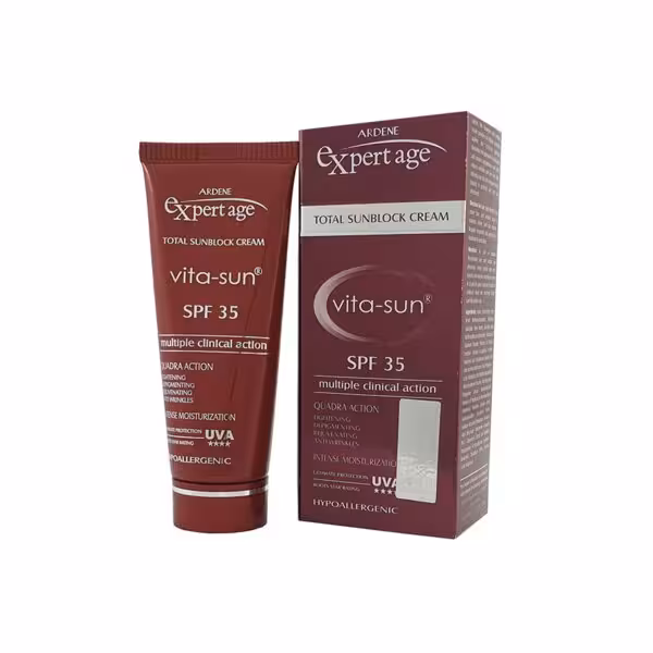 کرم ضدآفتاب روشن کننده و ضدچروک SPF35 آردن اکسپرتیج (بدون رنگ)