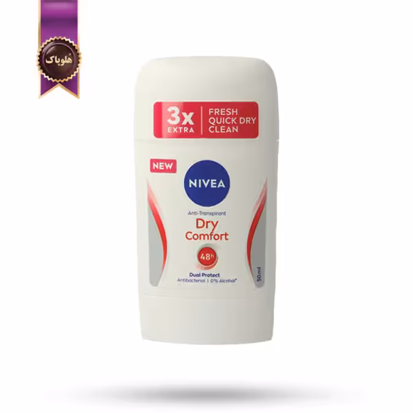 مام استیک ضد تعریق زنانه نیوا Nivea مدل درای کامفورت Dry Comfort حجم 50 میلی‌ لیتر (اورجینال)