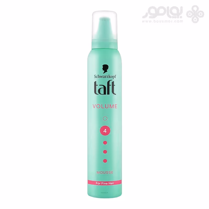 موس مو حجم دهنده تافت VOLUME شماره 4 مناسب موی نازک حجم 200 میل