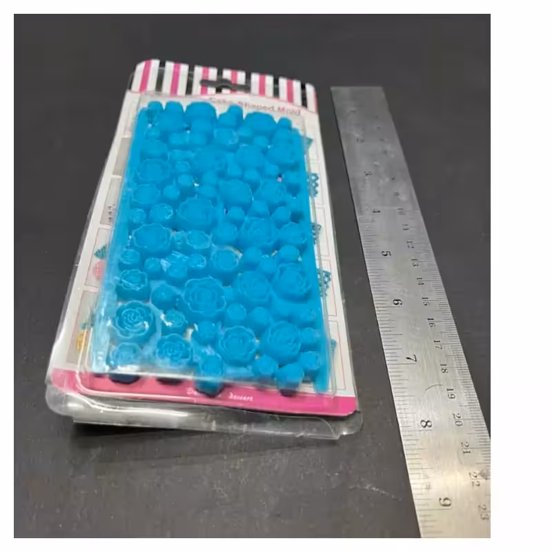 مهر پلاستیکی آبی خارجی کد3