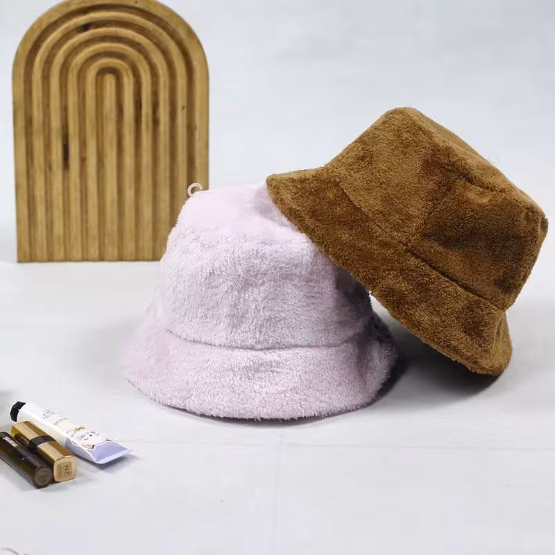 کلاه باکت تدی قهوه ای