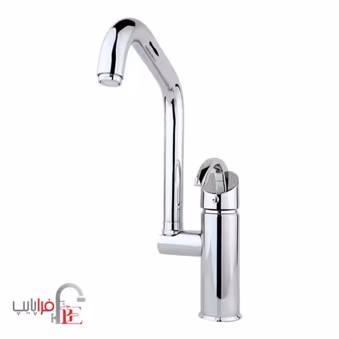 شیر ظرفشویی راسان مدل تیتانیوم کروم